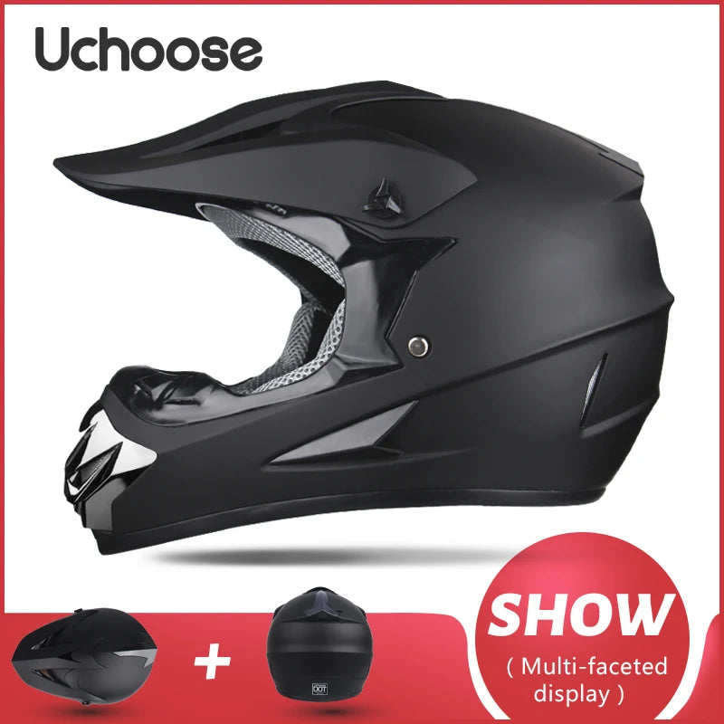 Kids & Adult Motocross Helmet | DOT Approved | Dirt Bike ATV