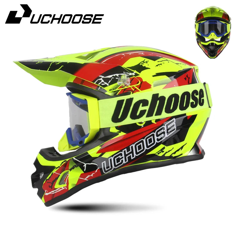 DOT Motocross Helmet | Off-Road Dirt Bike | Multiple Colors & Sizes