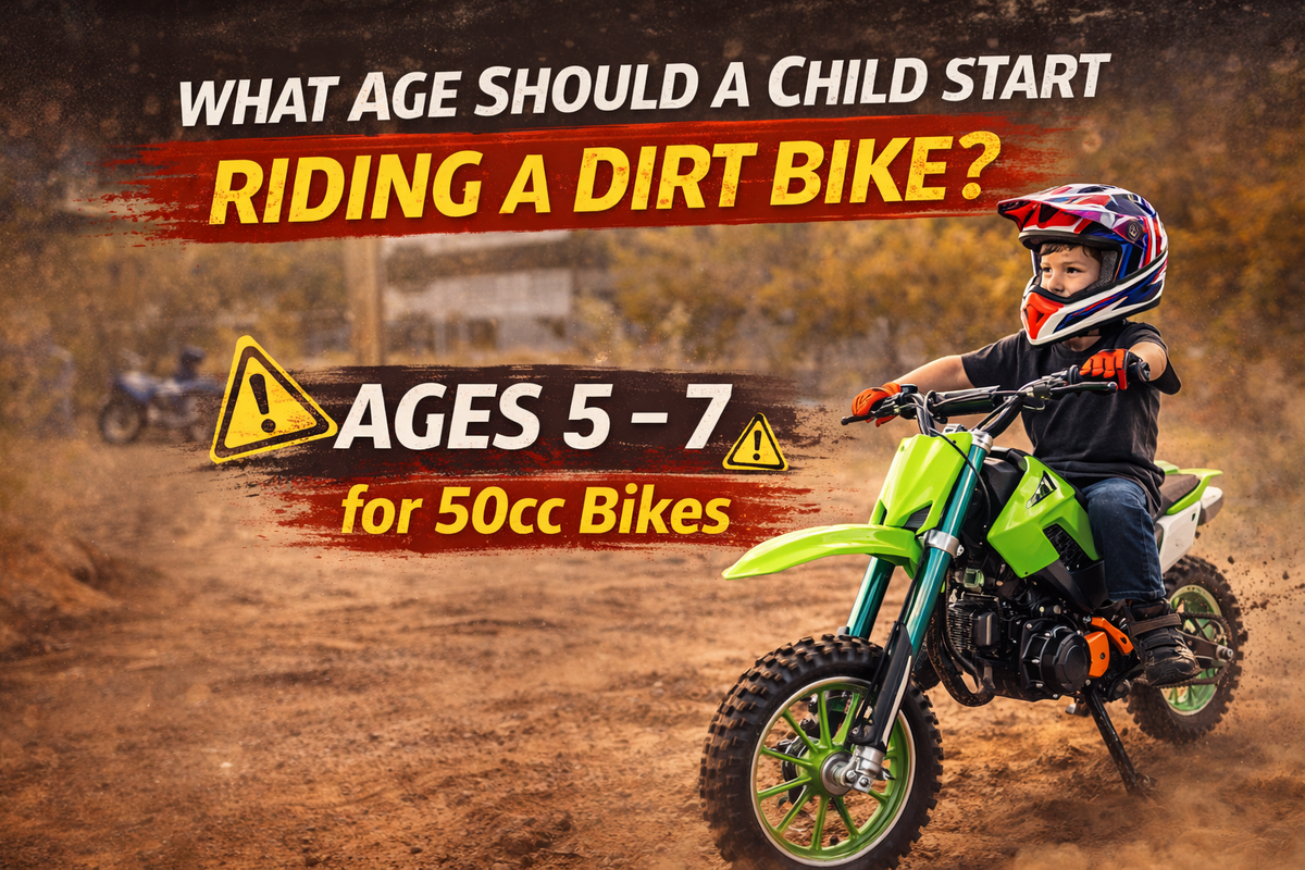 What Age Should a Child Start Riding a Dirt Bike?