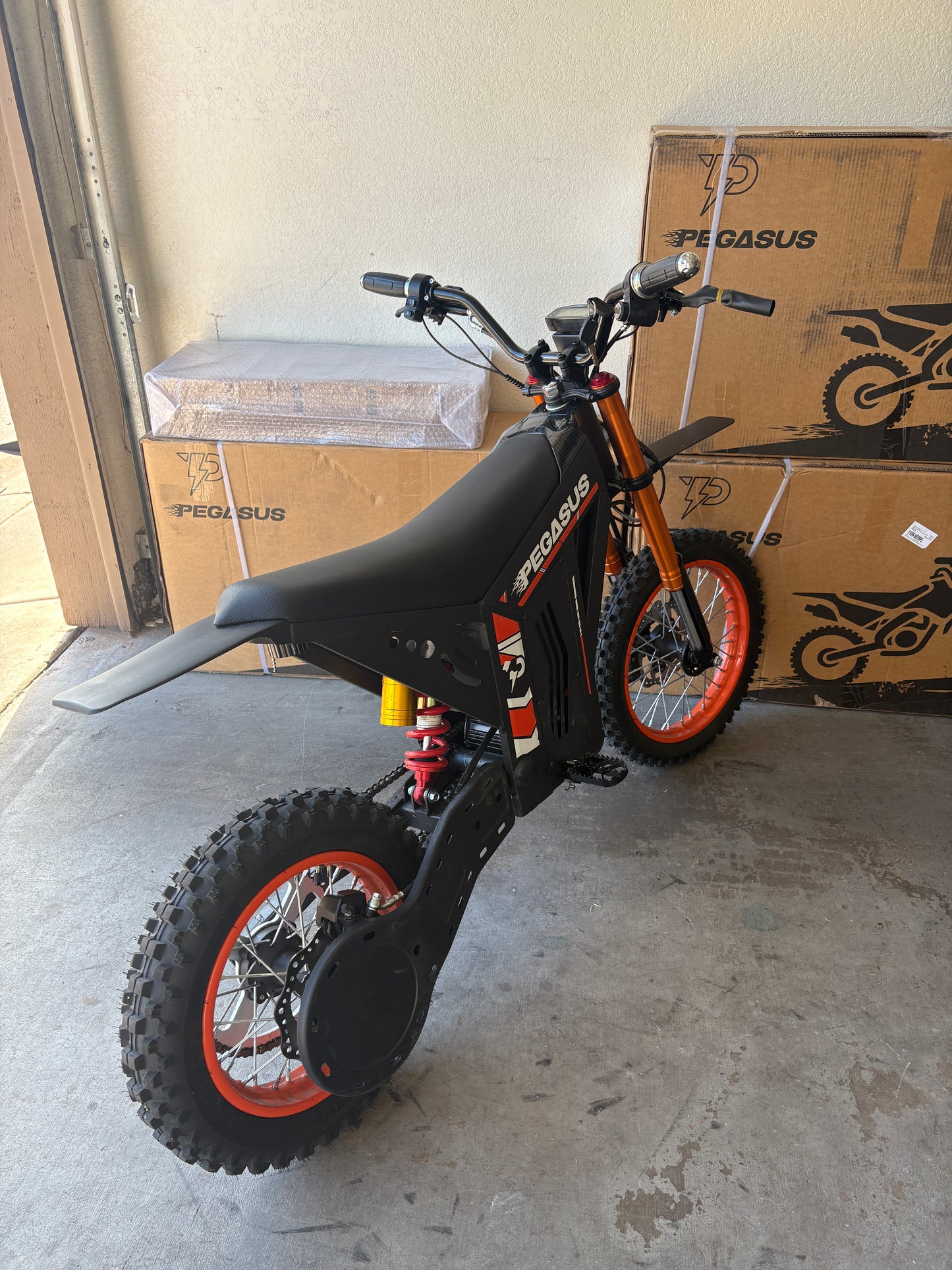 Electric Dirt Bike for Teens & Adults | E-Bike by Plugged by 50cc