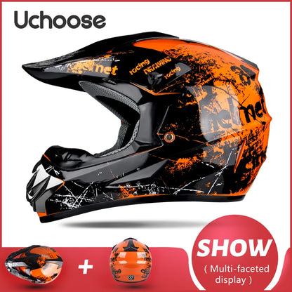 Kids & Adult Motocross Helmet | DOT Approved | Dirt Bike ATV