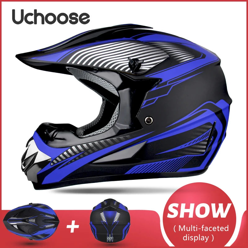 Kids & Adult Motocross Helmet | DOT Approved | Dirt Bike ATV