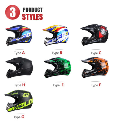 Kids & Adult Motocross Helmet | DOT Approved | Dirt Bike ATV