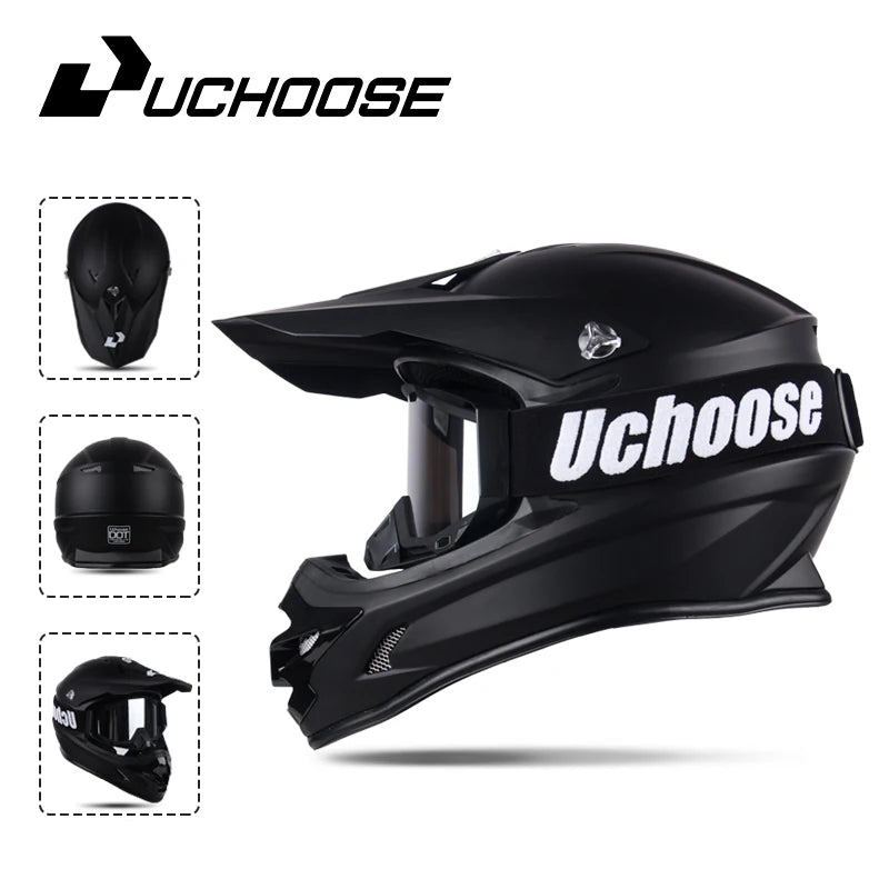 DOT Motocross Helmet | Off-Road Dirt Bike | Multiple Colors & Sizes