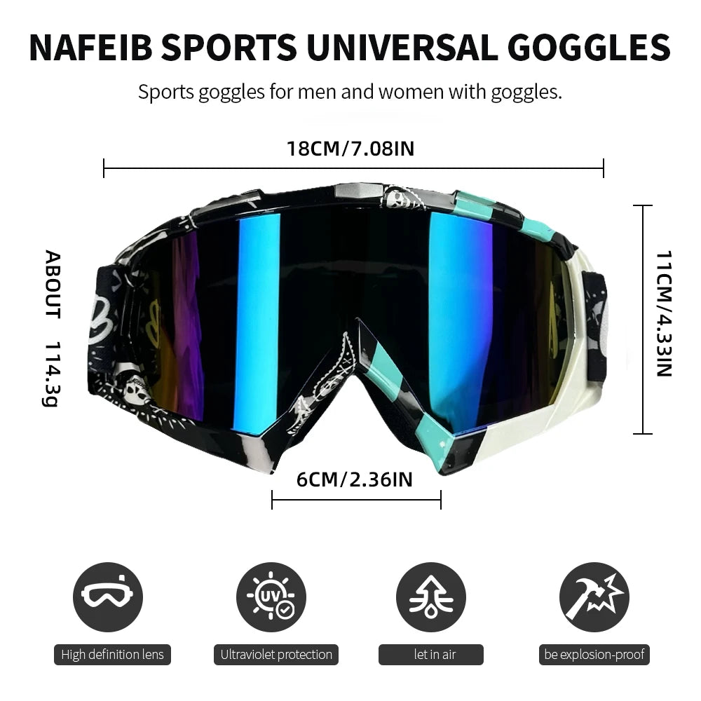 MX Goggles | UV400 Protection | 10+ Colors | Dirt Bike & ATV