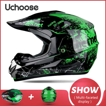 Kids & Adult Motocross Helmet | DOT Approved | Dirt Bike ATV