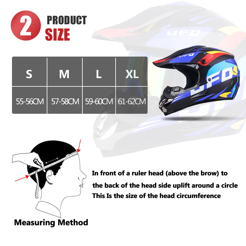 Kids & Adult Motocross Helmet | DOT Approved | Dirt Bike ATV