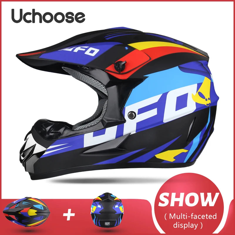 Kids & Adult Motocross Helmet | DOT Approved | Dirt Bike ATV