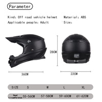 DOT Motocross Helmet | Off-Road Dirt Bike | Multiple Colors & Sizes