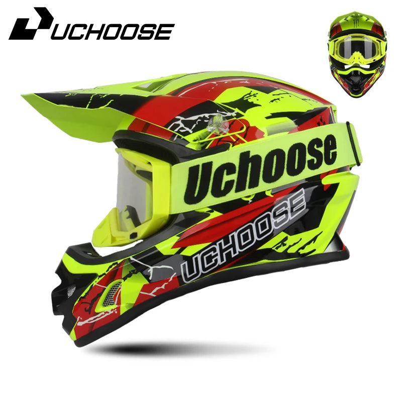 DOT Motocross Helmet | Off-Road Dirt Bike | Multiple Colors & Sizes